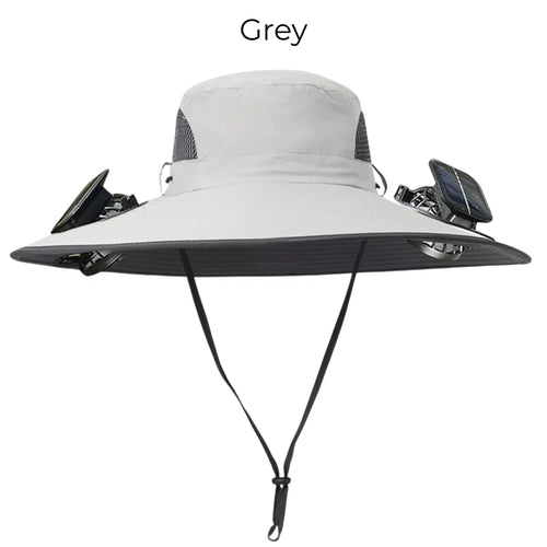 Solar Fan Hat