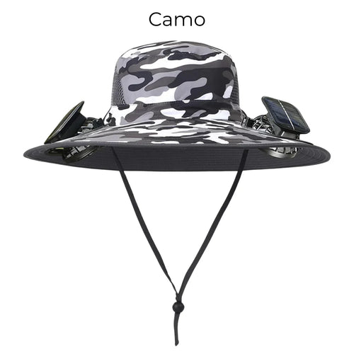 Solar Fan Hat