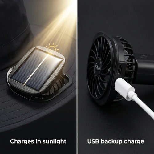 Solar Fan Hat